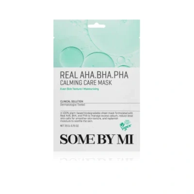 Some By Mi Clinical Solution AHA∙BHA∙PHA Calming Care Mask Soothing sheet mask for problem skin – 20 g