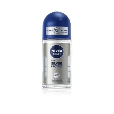 NIVEA MEN Silver Protect Roll-on antiperspirant for men – 50 ml