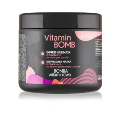 Joanna Vitamin Bomb Express Hair Mask Mask for dry and damaged hair – 500 ml