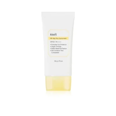 Dear Klairs All-day Airy Sunscreen Light protective gel-cream SPF 50+ – 50 g