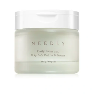 NEEDLY Daily Toner Pad Exfoliating cotton pads for oily and problem skin