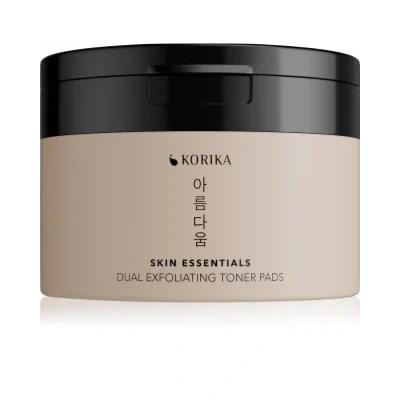 KORIKA Skin Essentials Dual Exfoliating Toner Pads Dual-sided exfoliating pads – 20 pc