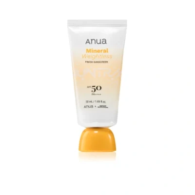 Anua K-Pop Demon Hunters Mineral Weightless Finish Sunscreen Light protective face cream SPF 50 – 50 ml