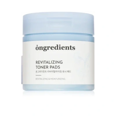 Ongredients Revitalizing Toner Pads Toner pads with soothing effect – 60 pc Ongredients Revitalizing Toner Pads Toner pads with soothing effect – 60 pc