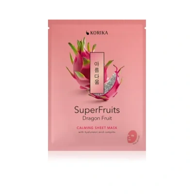 KORIKA SuperFruits Dragon Fruit - Calming Sheet Mask Soothing sheet mask – 25 g