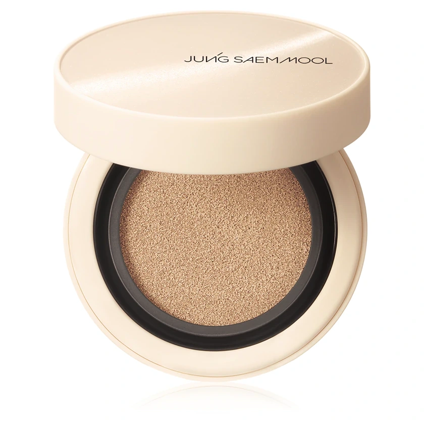 JUNG SAEM MOOL Skin Nuder Cover Layer Cushion Hydrating cushion foundation + one refill – shade Medium Deep 2x14 g