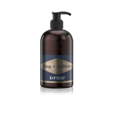 Gillette King C. Beard & Face Wash Beard shampoo – 350 ml