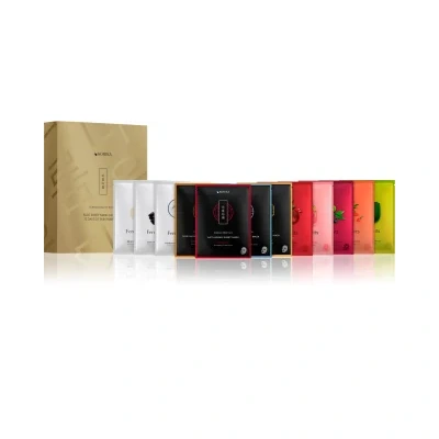 KORIKA Korean Beauty Ritual Face Sheet Mask Calendar - 12 Days of Skin Pampering Face mask set