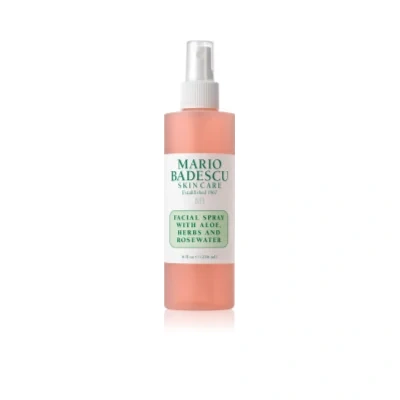 Mario Badescu Facial Spray with Aloe, Herbs and Rosewater Toning facial mist for radiance and hydration