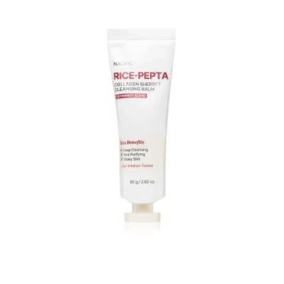 Nacific Rice + Pepta Collagen Sherbet Cleansing Balm Deep cleansing balm with moisturising effect – 80 g