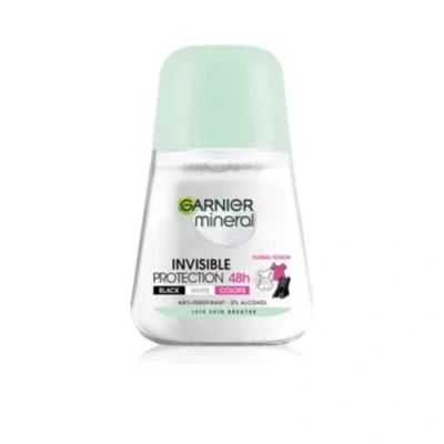 Garnier Mineral Invisible Antiperspirant roll-on for women – 48h 50 ml