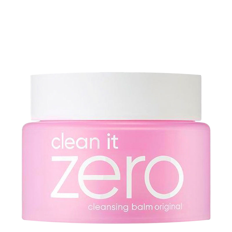 BANILA CO Clean It Zero Cleansing Balm Original pink pot on a white background.