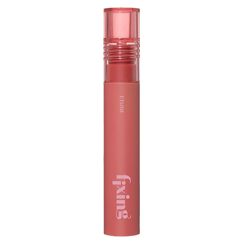 ETUDE Fixing Tint in a rose-coloured tube on a white background.